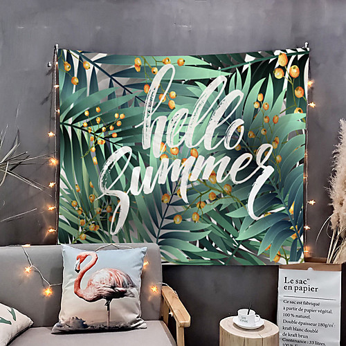 

Home Living Tapestry Wall Hanging Tapestries Wall Blanket Wall Art Wall Decor Tropical Leaf Tapestry Wall Decor