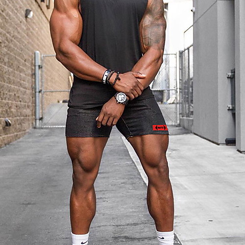 

Men's Sporty Shorts Pants - Solid Colored Black Gray US34 / UK34 / EU42 US36 / UK36 / EU44 US38 / UK38 / EU46
