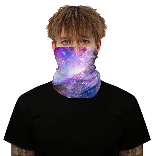 

Women's Bandana Balaclava Neck Gaiter Neck Tube UV Resistant Quick Dry Lightweight Materials Cycling Polyester for Men's Women's Adults / Pollution Protection / Floral Botanical Sunscreen / High Breat