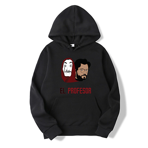 

Inspired by la casa de papel Dali Cosplay Costume Hoodie Pure Cotton Print Printing Hoodie For Men's / Women's