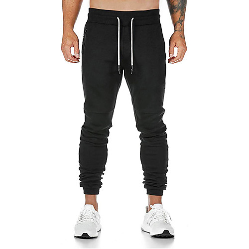 

Men's Chinoiserie wfh Sweatpants Pants - Solid Colored Green Black Navy Blue US36 / UK36 / EU44 US38 / UK38 / EU46 US40 / UK40 / EU48