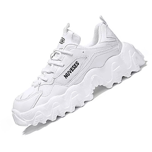 

Men's PU Summer Trainers / Athletic Shoes Walking Shoes White / Gray / Light Blue