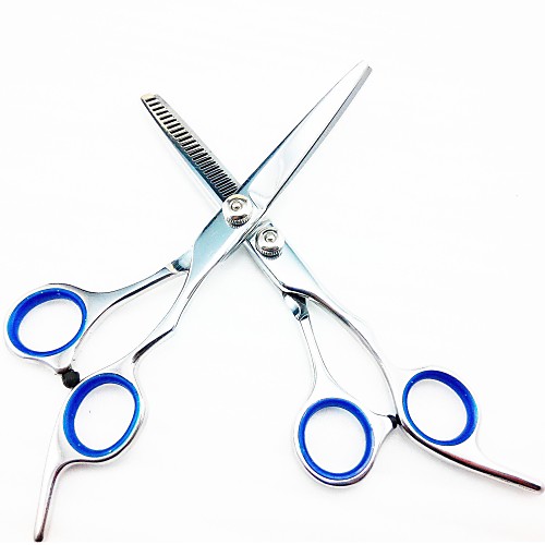 

2pcs Hair Scissors Cutting Shears Salon Professional Barber Hair Cutting Thinning Hairdressing Set Styling Tool Hairdressing Comb