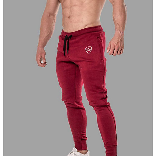 

Men's Sporty Sweatpants Pants - Print Army Green Red Black US38 / UK38 / EU46 US40 / UK40 / EU48 US42 / UK42 / EU50