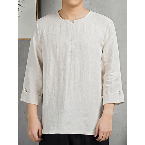 

Men's Daily T-shirt - Solid Colored Camel