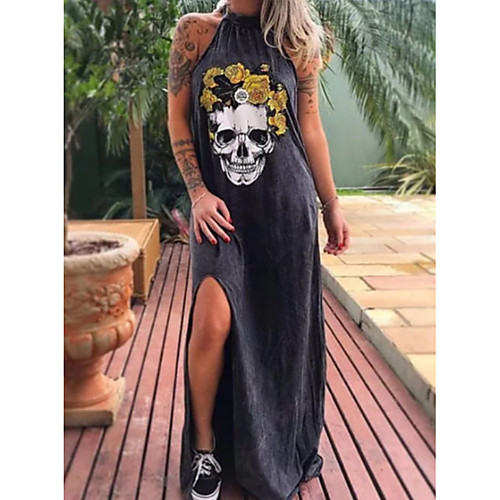 

Women's Black Dress Elegant Shift Geometric S M