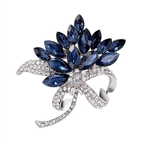 

Women's Brooches Classic Petal Stylish Classic Jewelry Gold Silver For Party Gift Daily Work Festival