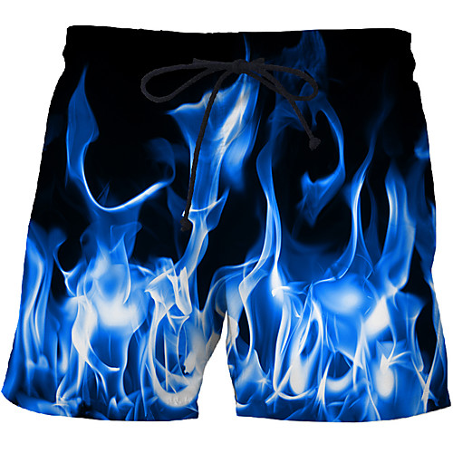 

Men's Sporty / Exaggerated Sweatpants / Shorts Pants - 3D / Geometric Pattern / 3D Print Print Rainbow US32 / UK32 / EU40 US34 / UK34 / EU42 US36 / UK36 / EU44