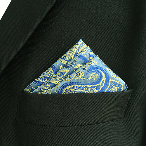 

Men's Party / Work / Basic Pocket Squares - Paisley / Jacquard