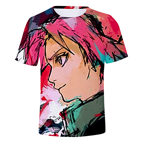 

Inspired by Naruto Naruto Uzumaki Cosplay Costume T-shirt Polyster Print Printing T-shirt For Men's / Women's