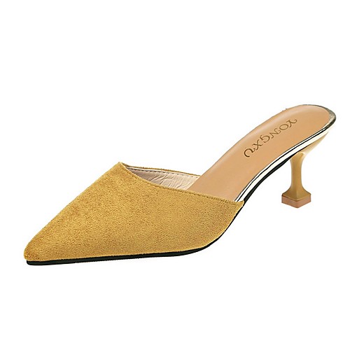 

Women's Slippers House Slippers Stylish / Casual Suede Shoes