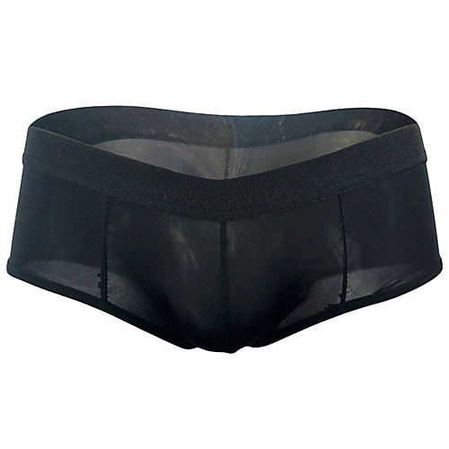 

Men's Basic Boxers Underwear - Normal Low Waist Black One-Size