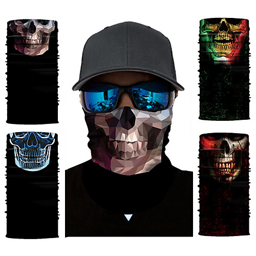 

Neck Gaiter Pollution Protection Quick Dry Ultraviolet Resistant Rainbow Balaclavas Bandana for Adults' Road Cycling Hiking Cycling