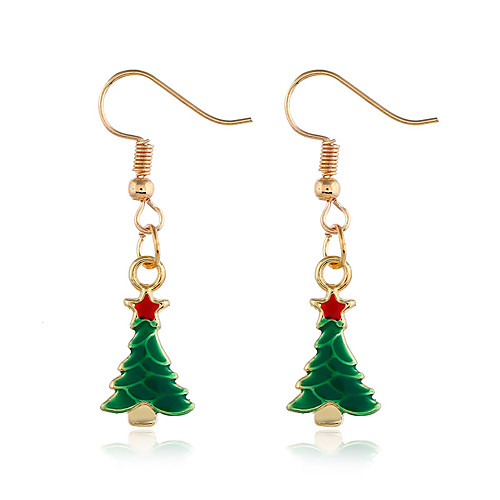 

Women's Earrings Holiday Wedding Birthday Romantic Earrings Jewelry Gold For Date Street Festival 1 Pair