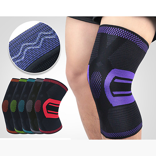 

Glamorous Knee Brace Knee Sleeve for Joint Pain and Arthretith Running Marathon Anti-slip Strap Compression Collision Avoidance Men's Women's Lycra Spandex 1 Piece Sports Daily Wear Black / Silver