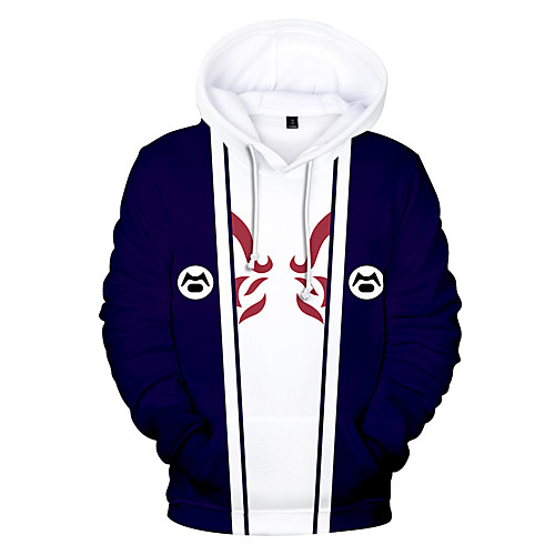 

Men's 3D Print / Casual Hoodie - 3D / Cartoon / Character Rainbow US32 / UK32 / EU40