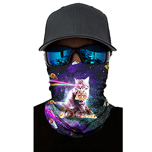 

Neck Gaiter Pollution Protection Quick Dry Ultraviolet Resistant Rainbow Balaclavas Bandana for Adults' Road Cycling Hiking Cycling