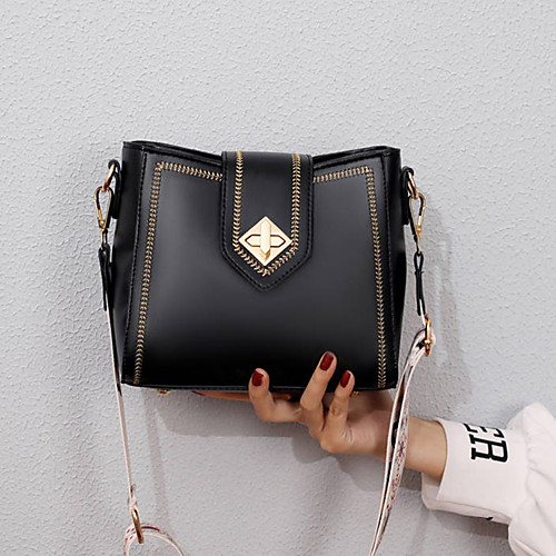 

Women's Zipper PU Crossbody Bag Solid Color Blushing Pink / Blue / White