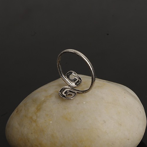 

Women's Ring 1pc Silver Alloy Elegant Holiday European Festival Jewelry