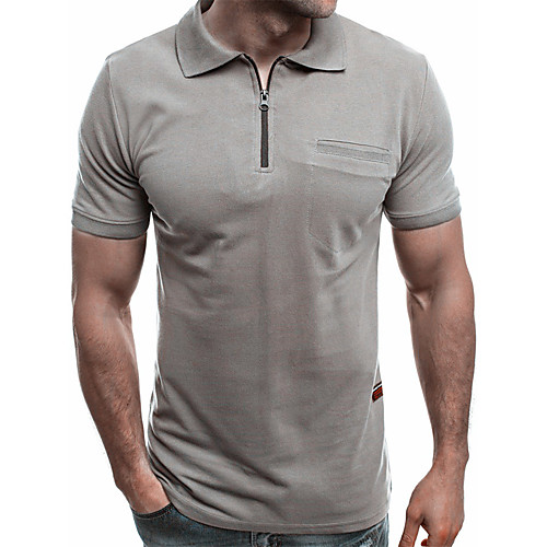 

Men's Daily Basic Polo - Solid Colored Red