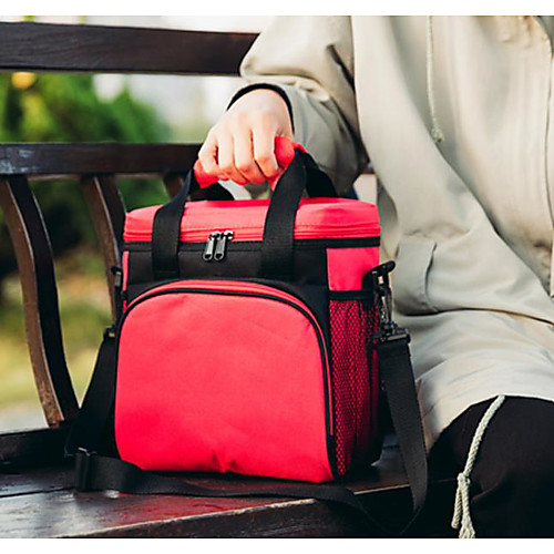 

Women's Polyester Top Handle Bag Solid Color Red / Black / Navy Blue
