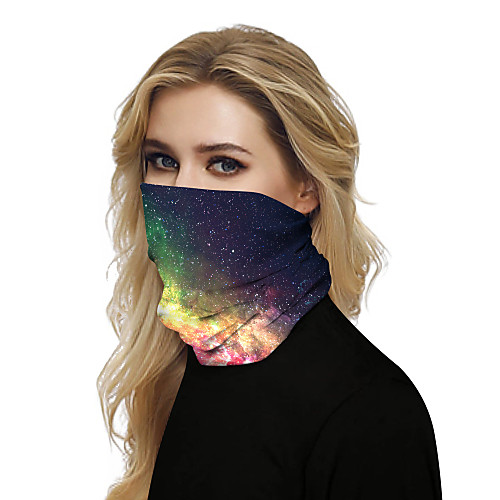 

Unisex Party / Active / Basic Infinity Scarf - Galaxy / Print / Color Block