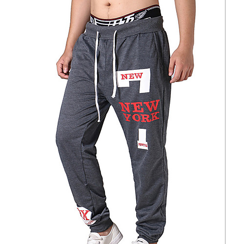 

Men's Basic Jogger Pants - Solid Colored Light gray Dark Gray Black US34 / UK34 / EU42 US36 / UK36 / EU44 US38 / UK38 / EU46