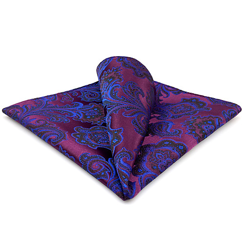 

Men's Party / Work / Basic Pocket Squares - Floral / Jacquard