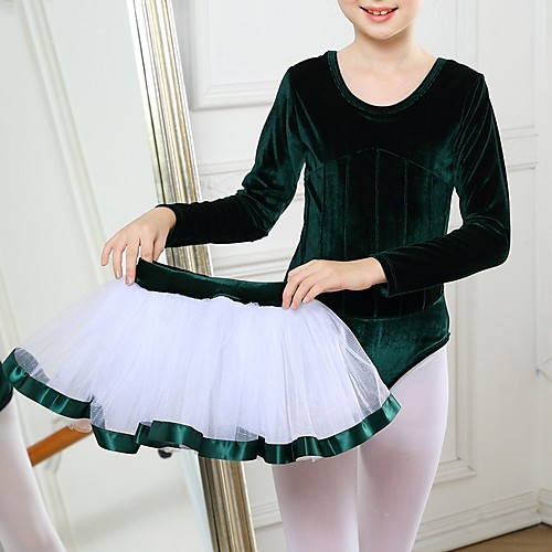 

Ballet Leotards / Club Costume Girls' Training / Performance POLY Ruffles High Skirts