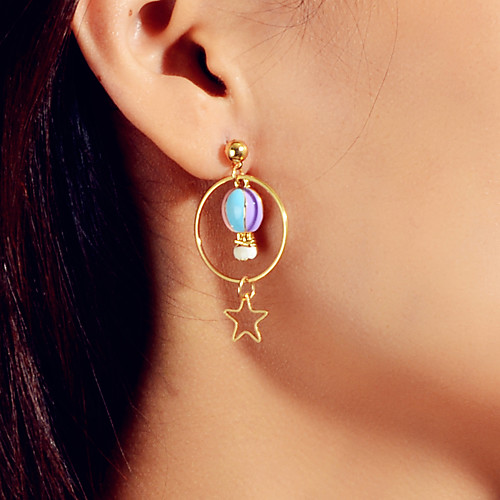 

Women's Earrings Geometrical Fashion Basic Baroque Korean Cute French Earrings Jewelry Gold For Party Evening Engagement Prom Beach Festival 1 Pair