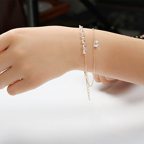 

Women's Bracelet Classic Wedding Birthday Vintage Theme European Trendy Casual / Sporty Ethnic French Alloy Bracelet Jewelry Gold For Date Festival