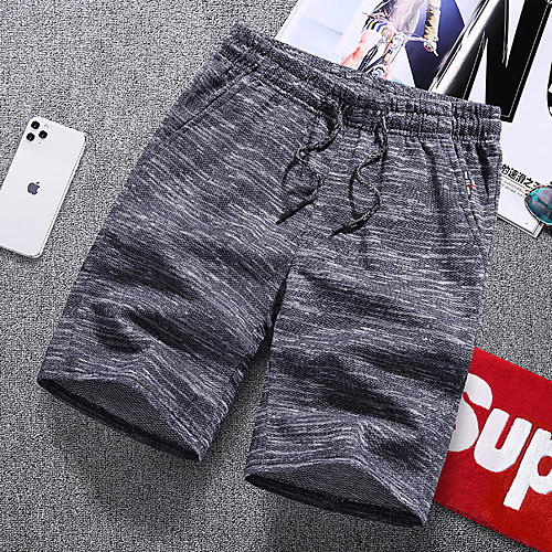 

Men's Hiking Shorts Stripes Outdoor Breathable Quick Dry Anatomic Design Sweat-wicking Elastane Shorts Bottoms Hunting Fishing Climbing Grey Black M L XL XXL XXXL Loose / Wear Resistance