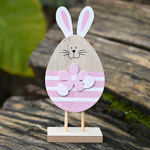 

Bunny Decorative Objects, Plastic Modern Contemporary for Home Decoration Gifts 1pc