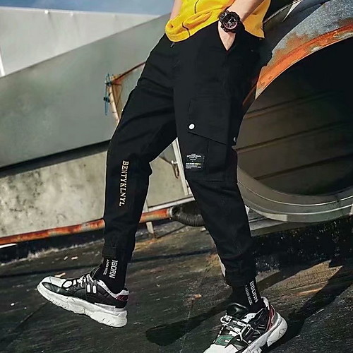 

Men's Basic Cargo Pants - Solid Colored Khaki Black US32 / UK32 / EU40 US34 / UK34 / EU42 US36 / UK36 / EU44