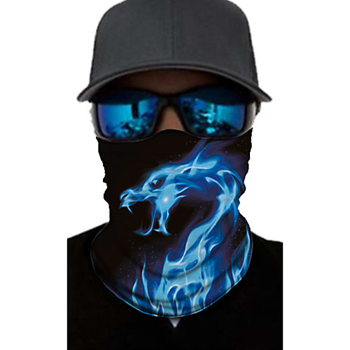 

Men's Active / Basic Infinity Scarf / Mask / Balaclavas - Print / Color Block