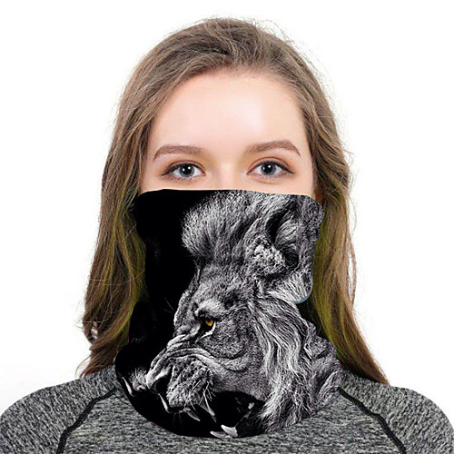 

Women's Bandana Balaclava Neck Gaiter Neck Tube UV Resistant Quick Dry Lightweight Materials Cycling Polyester for Men's Women's Adults / Pollution Protection / Floral Botanical Sunscreen / High Breat
