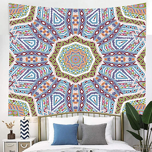 

Tapestry Wall Hanging - Cute Hippie Mandala Tapiz Queen Size Cotton Bedding Bohemian Boho Bedspread Wandteppich