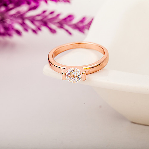 

Women's Ring 1pc Gold Alloy Elegant Holiday European Festival Jewelry