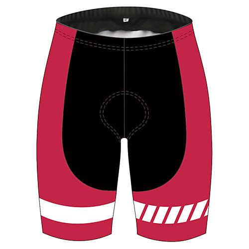 

21Grams Men's Cycling Shorts Bike Shorts Padded Shorts / Chamois Pants Breathable Quick Dry Ultraviolet Resistant Sports Black / Red Mountain Bike MTB Road Bike Cycling Clothing Apparel Bike Wear