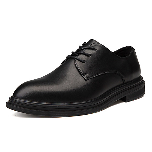 

Men's Cowhide Fall / Spring & Summer Casual / British Oxfords Breathable Black / Party & Evening