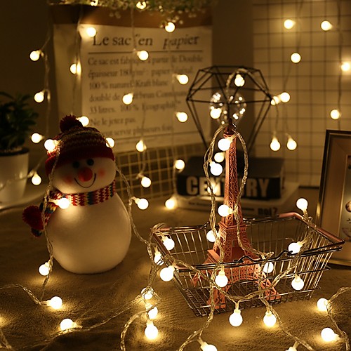 

3m String Lights 20 LEDs Warm White Party / Decorative 5 V