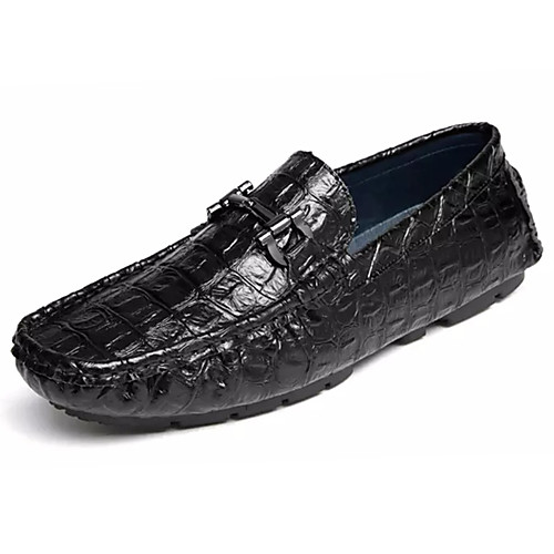 

Men's PU Spring & Summer Casual Loafers & Slip-Ons Non-slipping Blue / Black