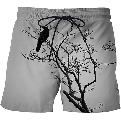 

Men's Sporty / Exaggerated Sweatpants / Shorts Pants - 3D / Geometric Pattern / 3D Print Print Rainbow US32 / UK32 / EU40 US34 / UK34 / EU42 US36 / UK36 / EU44