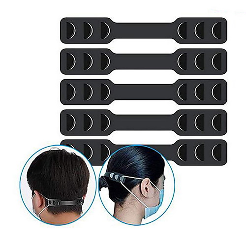 

Adjustable Mask Ear Strap Hook for Masks Anti-Slip Comfortable Hook Relieve Pressure and Pain for Ear Protect from Wearing Long-time Mask for Nurses Dust-Workers Food-Worker Men Women Kids 10PCS