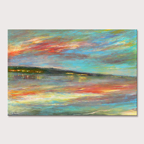 

Mintura Hand Painted Landscape Oil Paintings on Canvas Modern Abstract Wall Picture Pop Art Posters For Home Decoration Ready To Hang