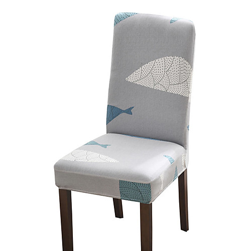 

Gray Check Print Super Soft Chair Cover Stretch Removable Washable Dining Room Chair Protector Slipcovers Home Decor Dining Room Seat Cover