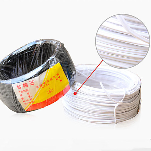 

Plastic-coated Iron Wire Plastic-coated Iron Core Wire Power Cable Color Wire Wholesale 0.9mm Iron Core Wire