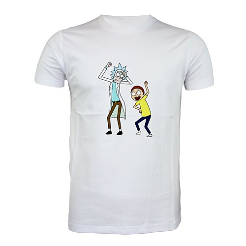 

Inspired by Rick and Morty T-shirt Polyster Print Printing T-shirt For Men's / Women's