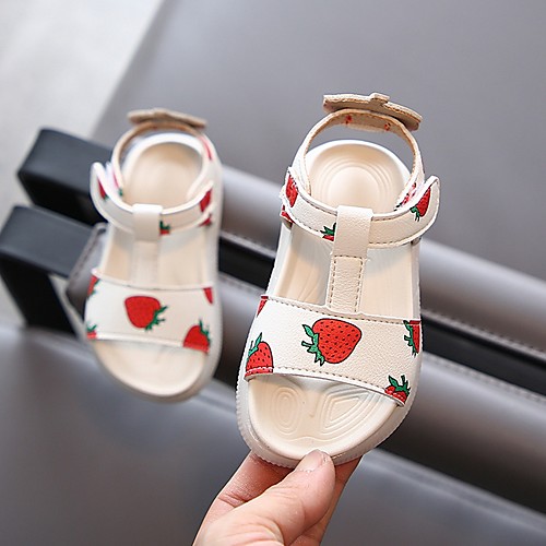 

Girls' Comfort Synthetics Sandals Little Kids(4-7ys) Pink / Beige Summer
