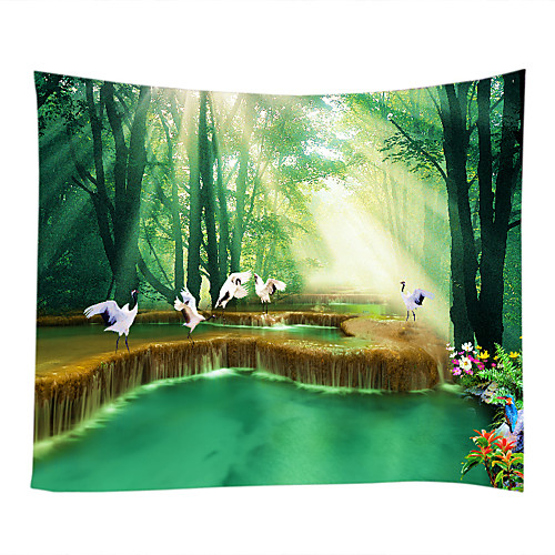 

Classic Theme Wall Decor 100% Polyester Contemporary Wall Art, Wall Tapestries Decoration